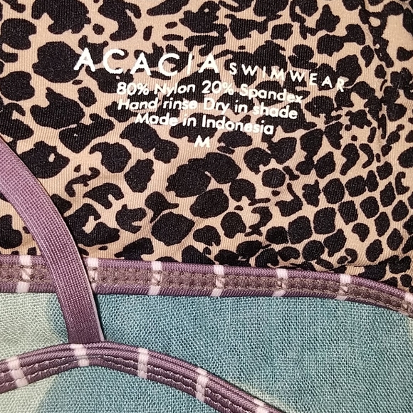 Acacia swimwear fig cape cod santorini bikini top - Picture 4 of 8